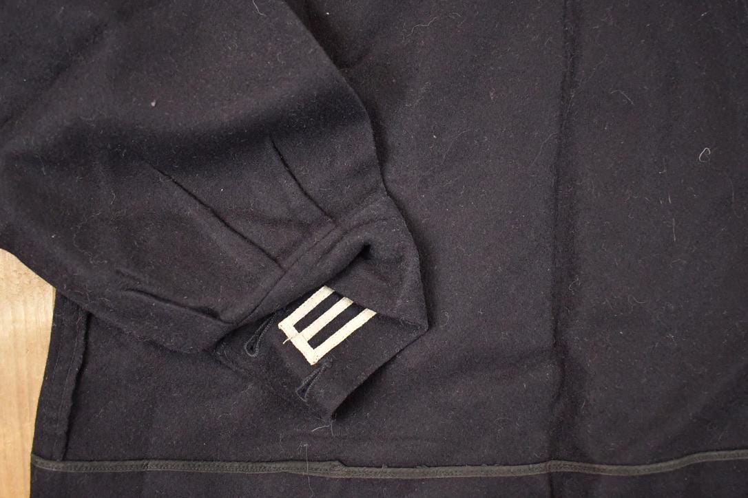 Vintage 1940s Navy Sweatshirt Mens S