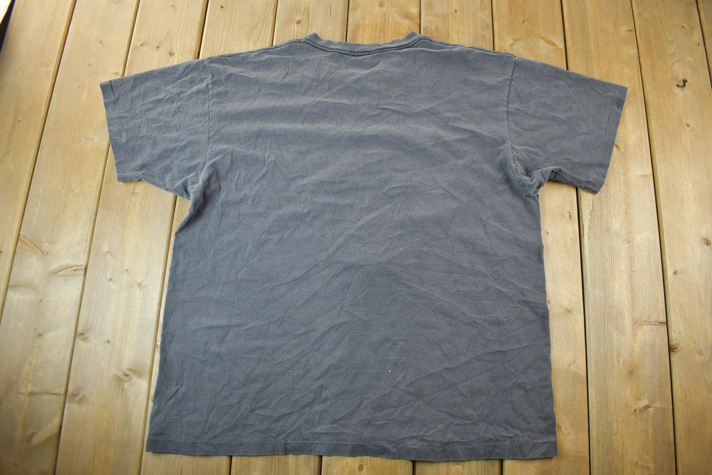 Vintage 1990s Wolf All Over Print Graphic T-Shirt Men's XL