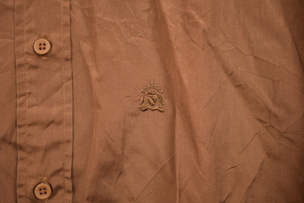 Vintage 1980s Solid Button Up Shirt