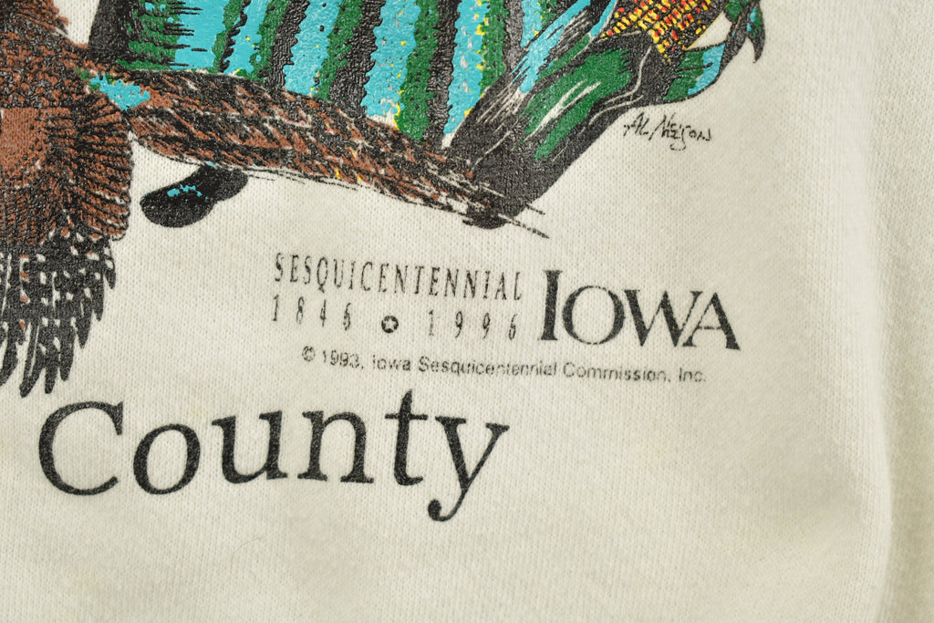 Vintage 1993 Lee Iowa Sesquicentennial Crewneck Sweatshirt