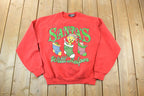Vintage 1990s Santa's Wittl Helper Tweety Bird Christmas Looney Tunes Crewneck