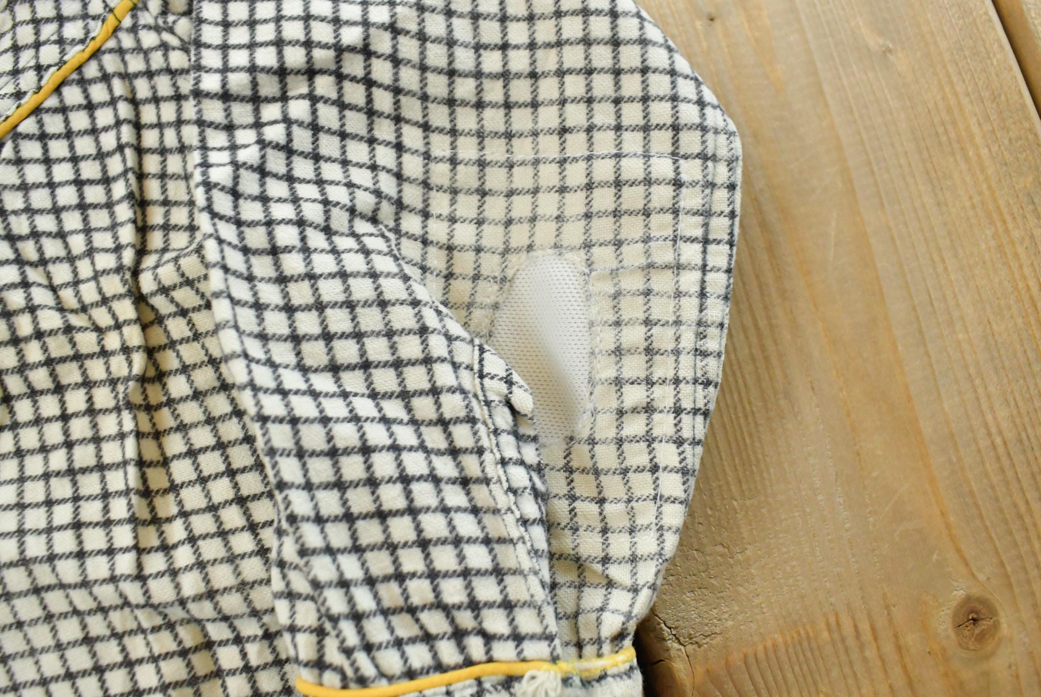 Vintage 1960s King Kole Gingham Check Button Up Western Shirt Youth 6