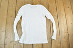 Women Vintage Vigoss Y2K Blank White T-Shirt / Vigoss Grunge Skull Print / Contrast Stitch / Internet Famous Clothing / Over Dyed