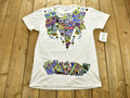 Vintage 1991 Hand Painted Abstract Patchwork T-Shirt