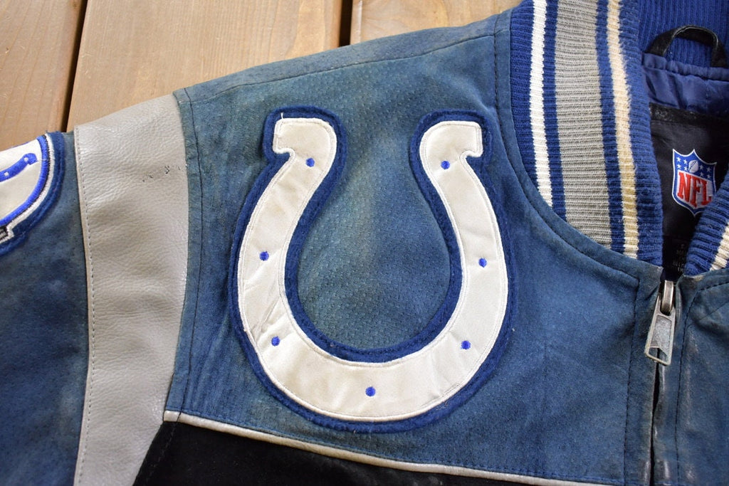 Vintage 1990s Indianapolis Colts NFL Letterman Jacket