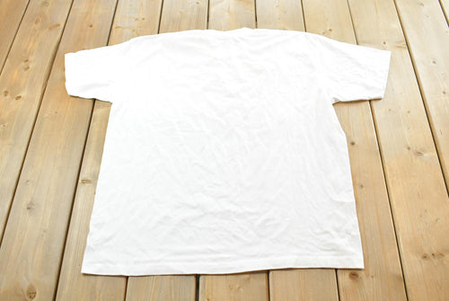 Vintage 1990s Gone Fishin T-Shirt Men's XL / Outdoorsman / Funny Phrase / Made in USA / Single Stitch / Fishing / Fish