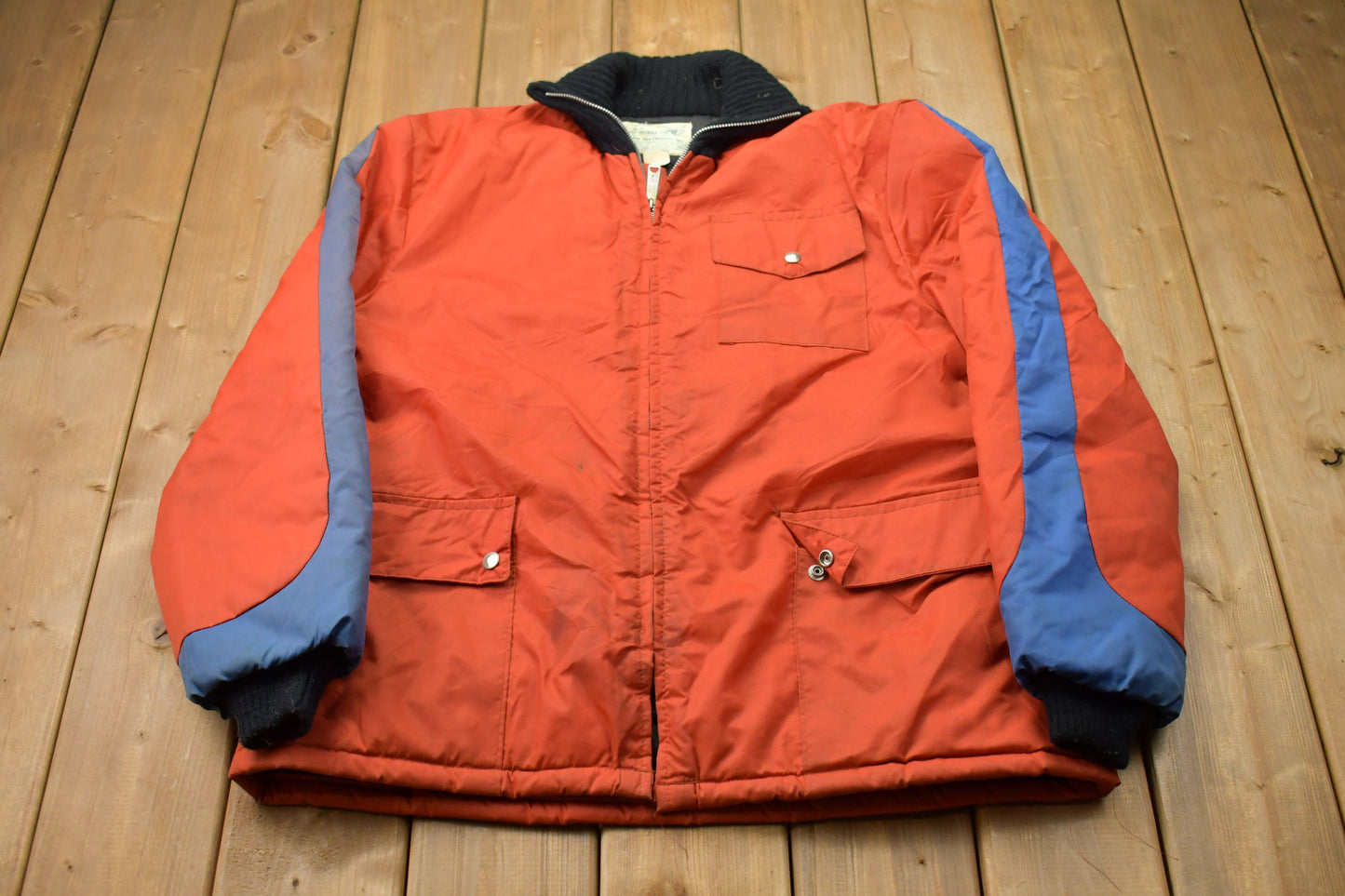 Vintage 1980s Polar Ware Puffer Jacket / Goose Down Fill / Vintage Bubble Jacket / Winter / Streetwear / 80s Jacket