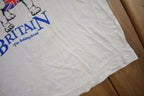 Vintage 1980s great Britain Bulldog Graphic T Shirt