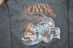 Vintage 1990s Cleveland Browns NFL Salem Crewneck Sweatshirt Made In USA