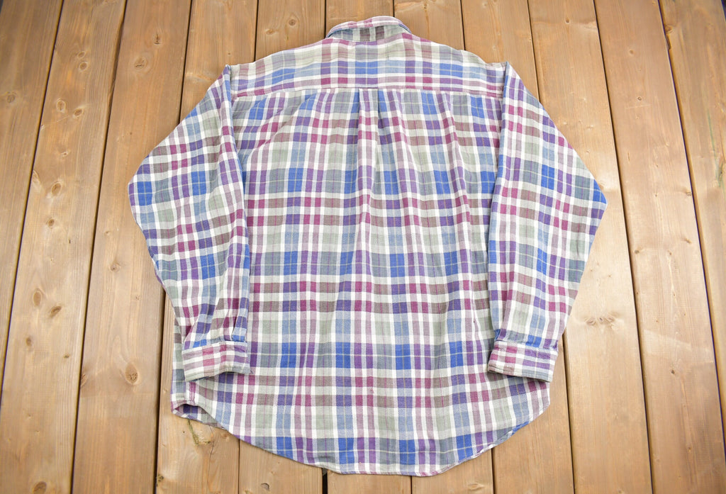 Vintage 1990s Montana Blue Button Up Shirt