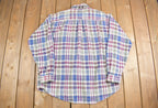Vintage 1990s Montana Blue Button Up Shirt