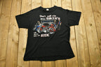 Vintage 1970's M.D.O. Harley Bikers T-Shirt Single Stitch