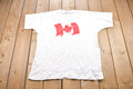 Vintage 1990s Canada Flag Graphic T-Shirt