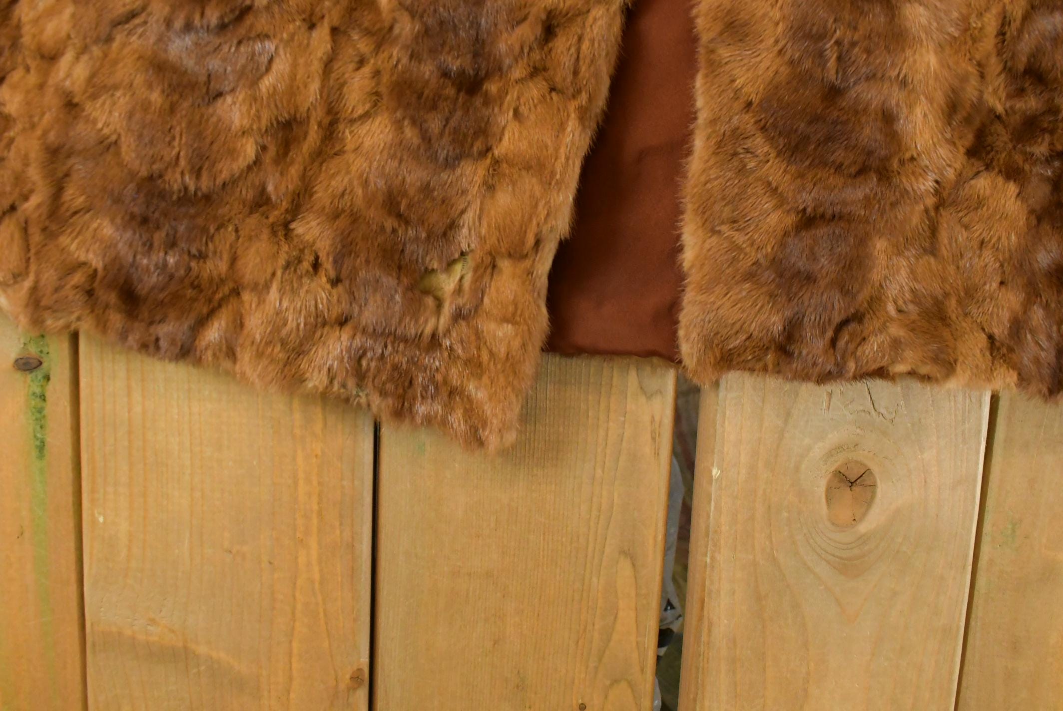 Vintage 1970s Albrecht Furs Full Length Brown Mink Fur Coat Adult M