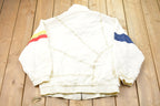 Vintage 1980s Janeve Abstract Full Zip Windbreaker Jacket