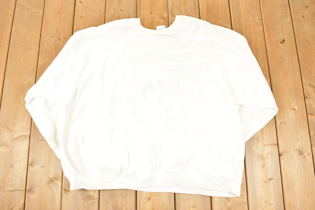 Vintage 1990s Cute Cartoon Kitty Love Crewneck Sweatshirt Men's 4X