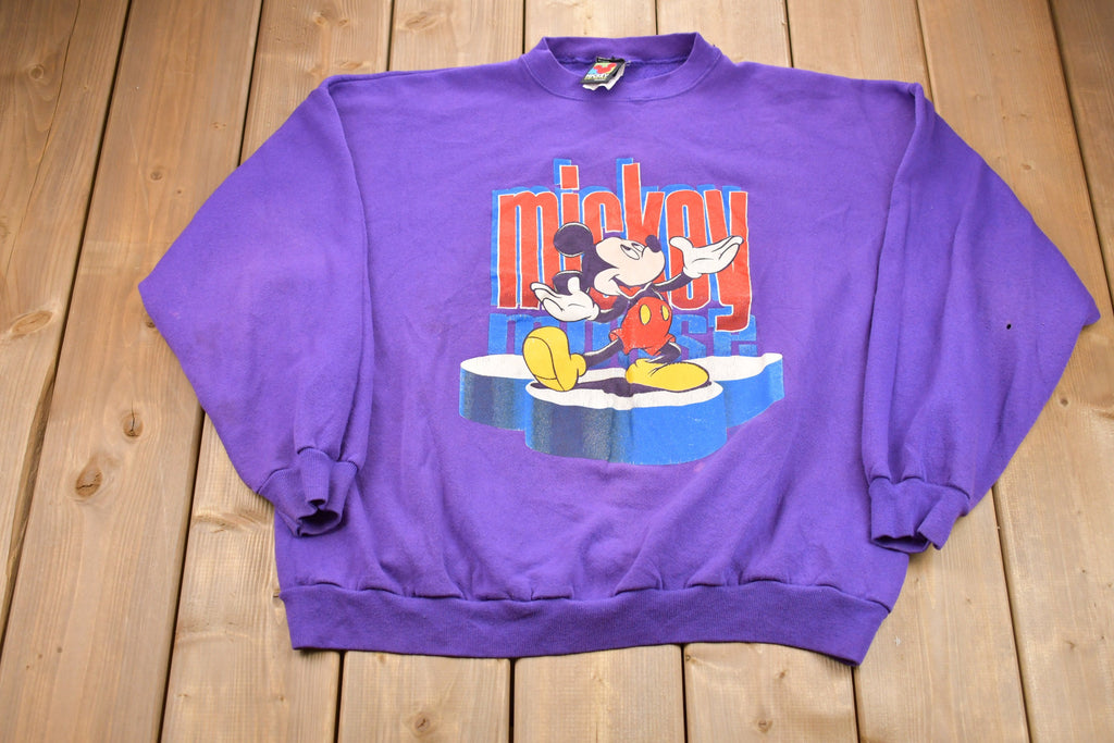 Vintage 1990s Mickey Unlimited Mickey Mouse Crewneck Sweatshirt