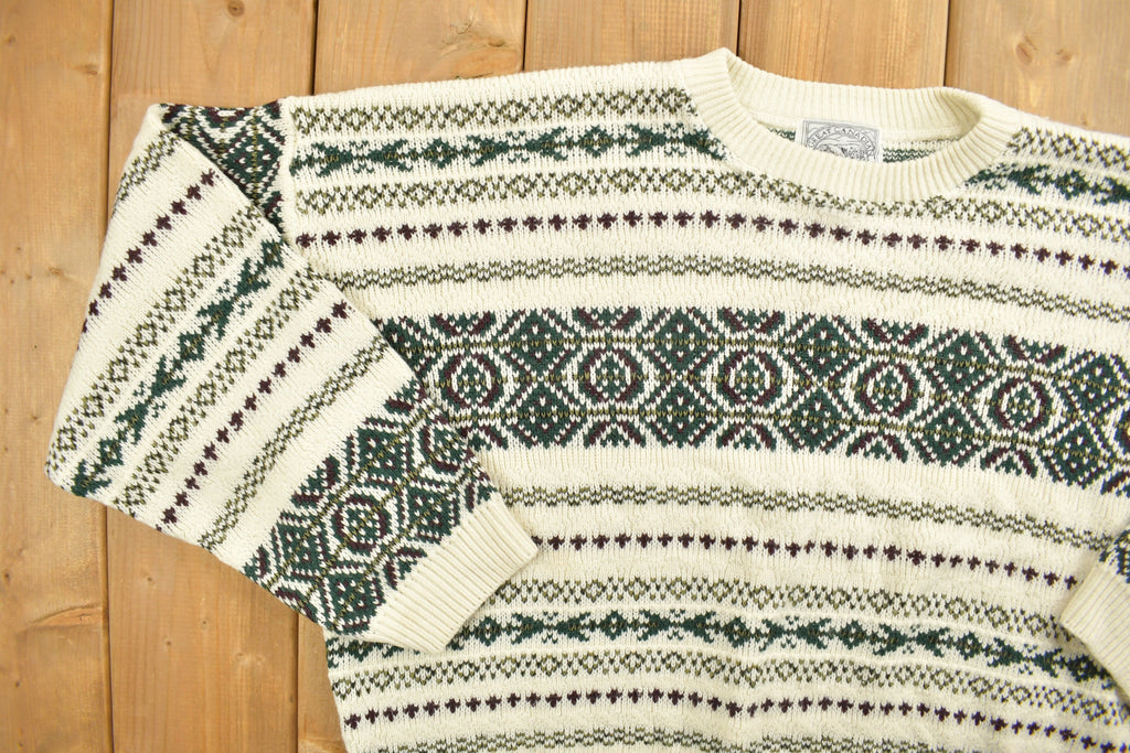 Vintage 1990s Great Canadian Knitted Sweater