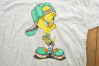 Vintage 1990s Tweety Bird Warner Brothers Cartoon Promo T-Shirt