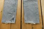 Vintage 1990s Levi's 505 Regular Straight Fit Denim Blue Jeans Men's 32 x 29 / 90s Levi's / Streetwear / Made in USA