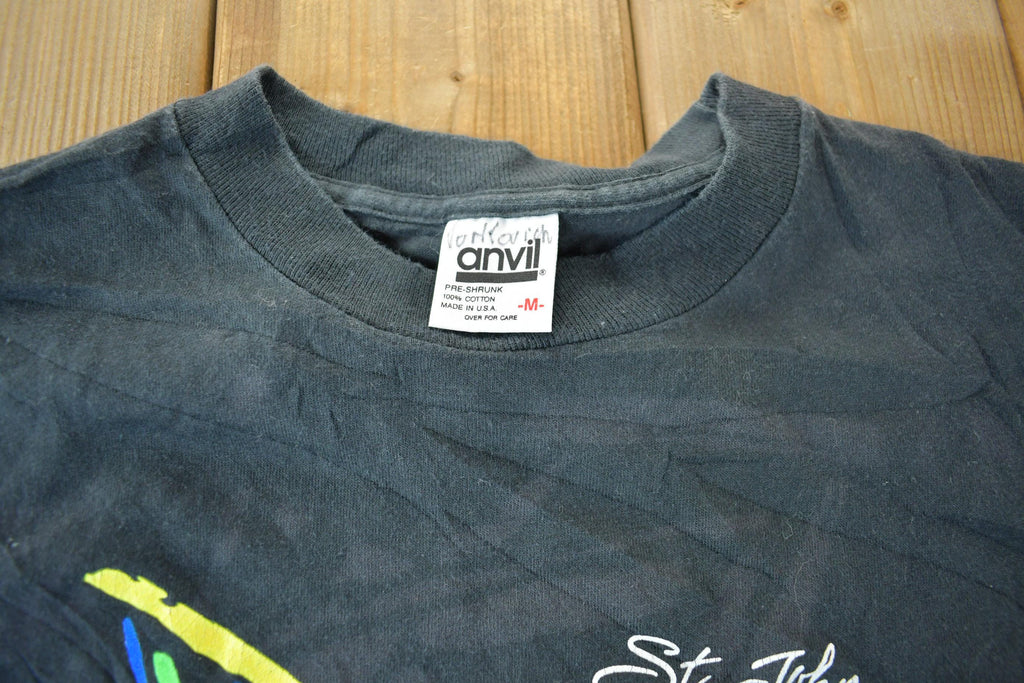 Vintage 1990s St. John Virgin Islands Graphic T-Shirt