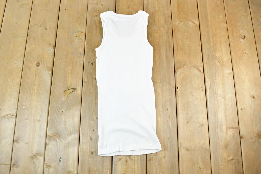 Women Vintage Vigoss Y2K Tank Top / Vigoss Grunge Skull Print / Contrast Stitch / Internet Famous Clothing / Over Dyed