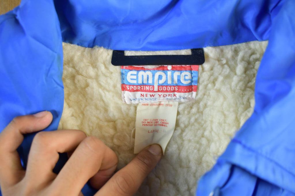 Vintage 1970s Empire Sporting Goods Sherpa Lined Jacket Men's Large