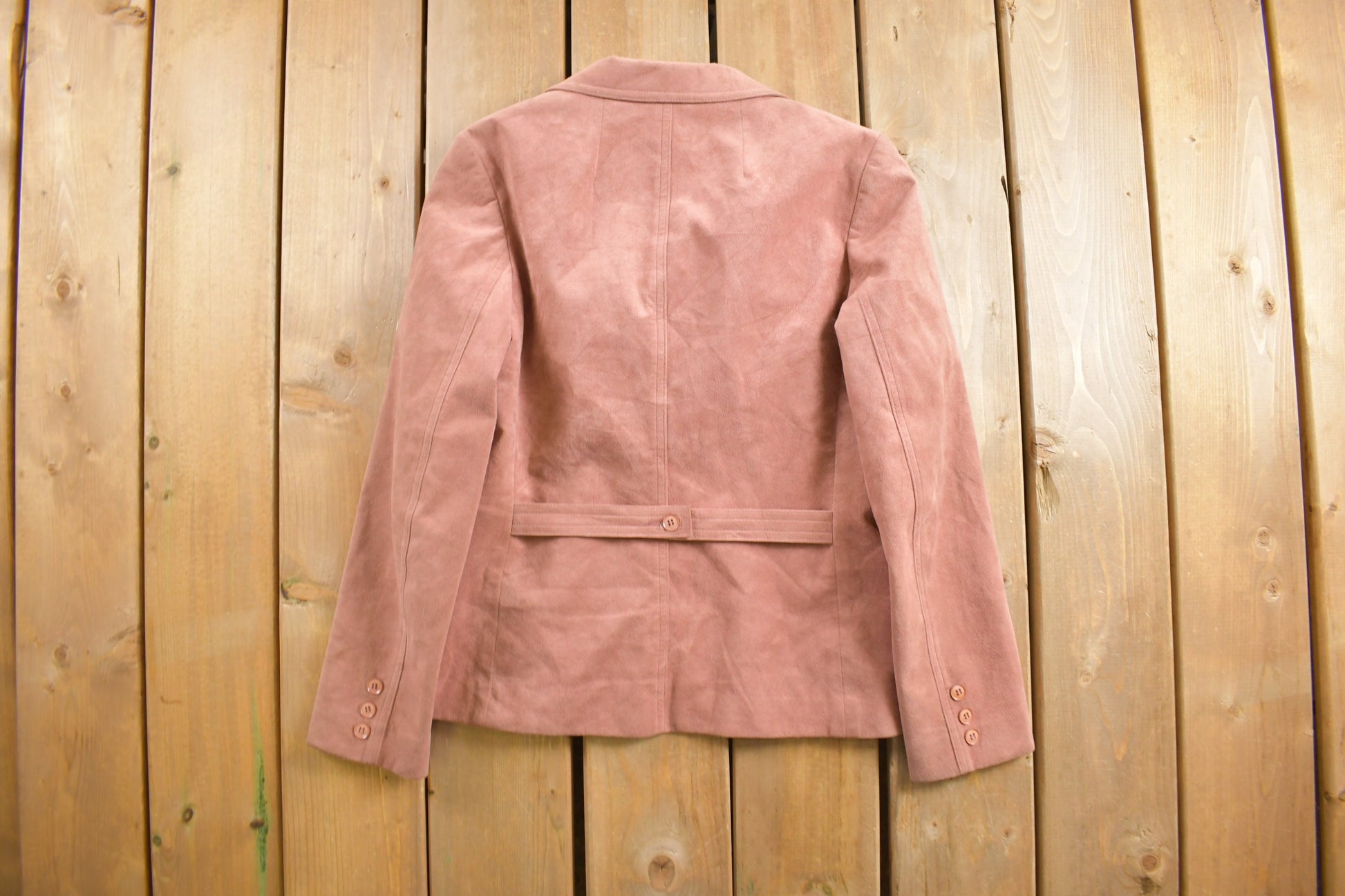 Vintage 1970s Womens Count Romi Suede Blazer Jacket