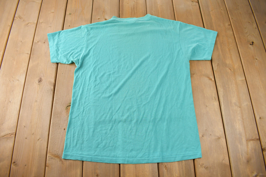 Vintage 1989 Park City Utah Souvenir Travel T Shirt Made In USA Size L