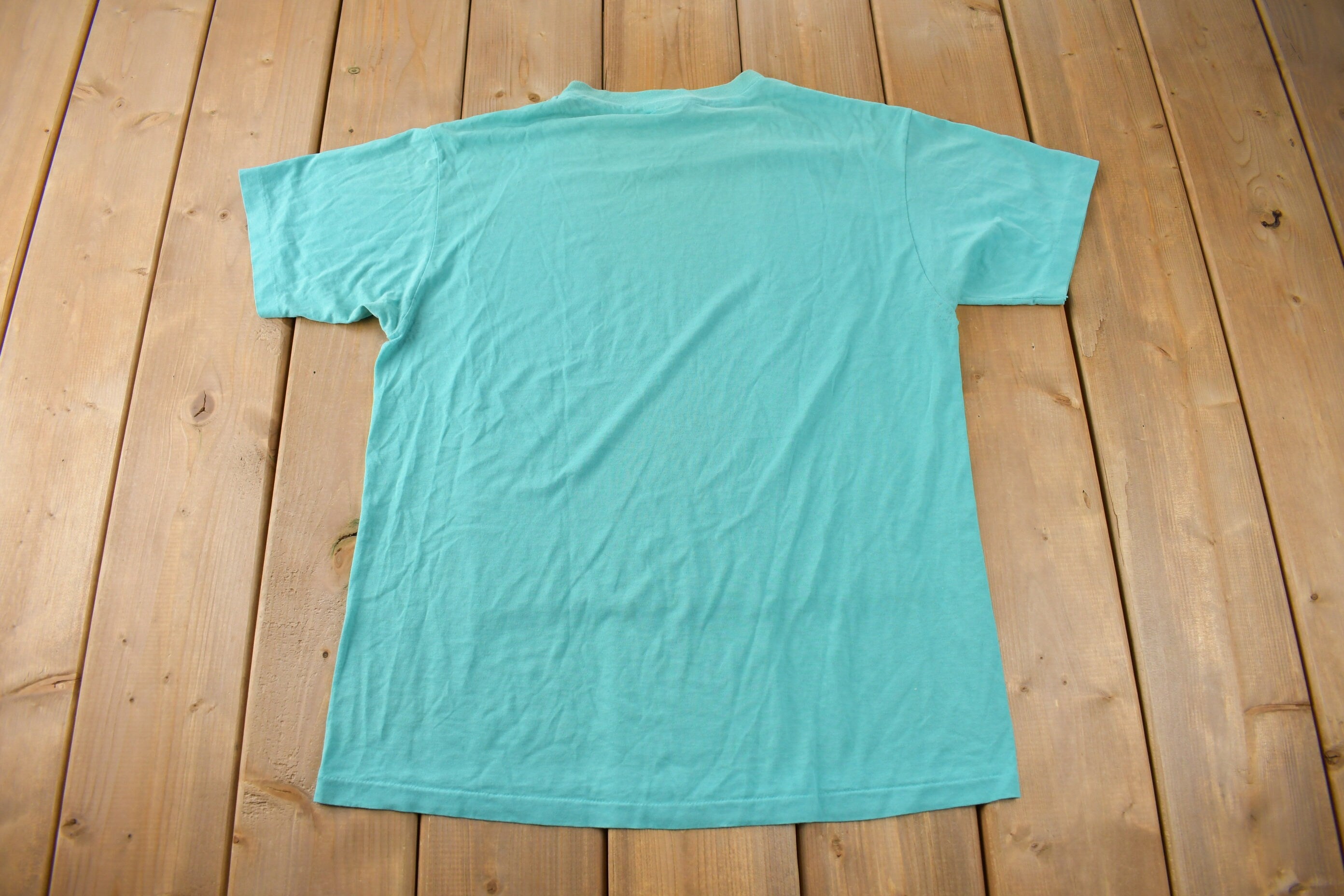 Vintage 1989 Park City Utah Souvenir Travel T Shirt Made In USA Size L