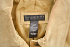 Vintage 1990s Geoffrey Beene Leather Suede Jacket