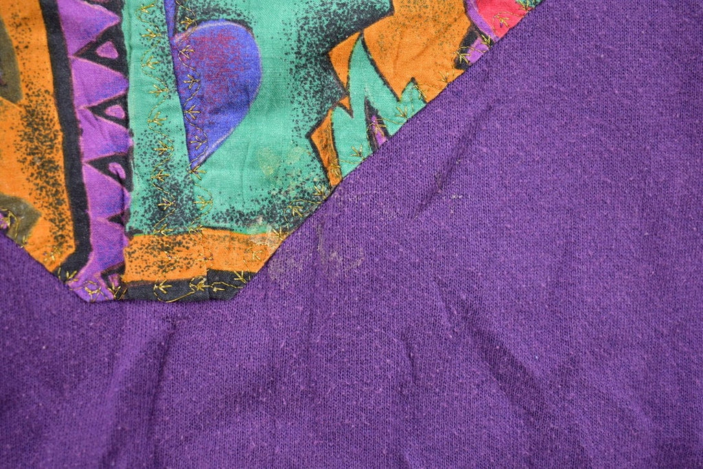 Vintage 1990s Abstract Pattern Crewneck Sweater