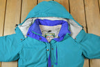 Vintage 1980s LL Bean Down Puffer Jacket Made In USA