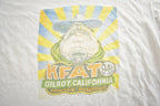 Vintage 1990s KFAT Gilroy California Family Reunion Souvenir T Shirt Made In USA