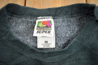 Vintage 1990s ASU Trail Lodge University Snow Mobiling Crewneck Made In USA