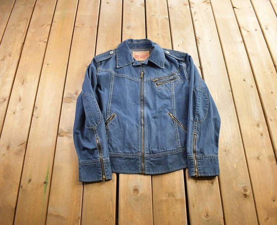 Vintage 1970s Levi's Jean Jacket Made In USA Size XL