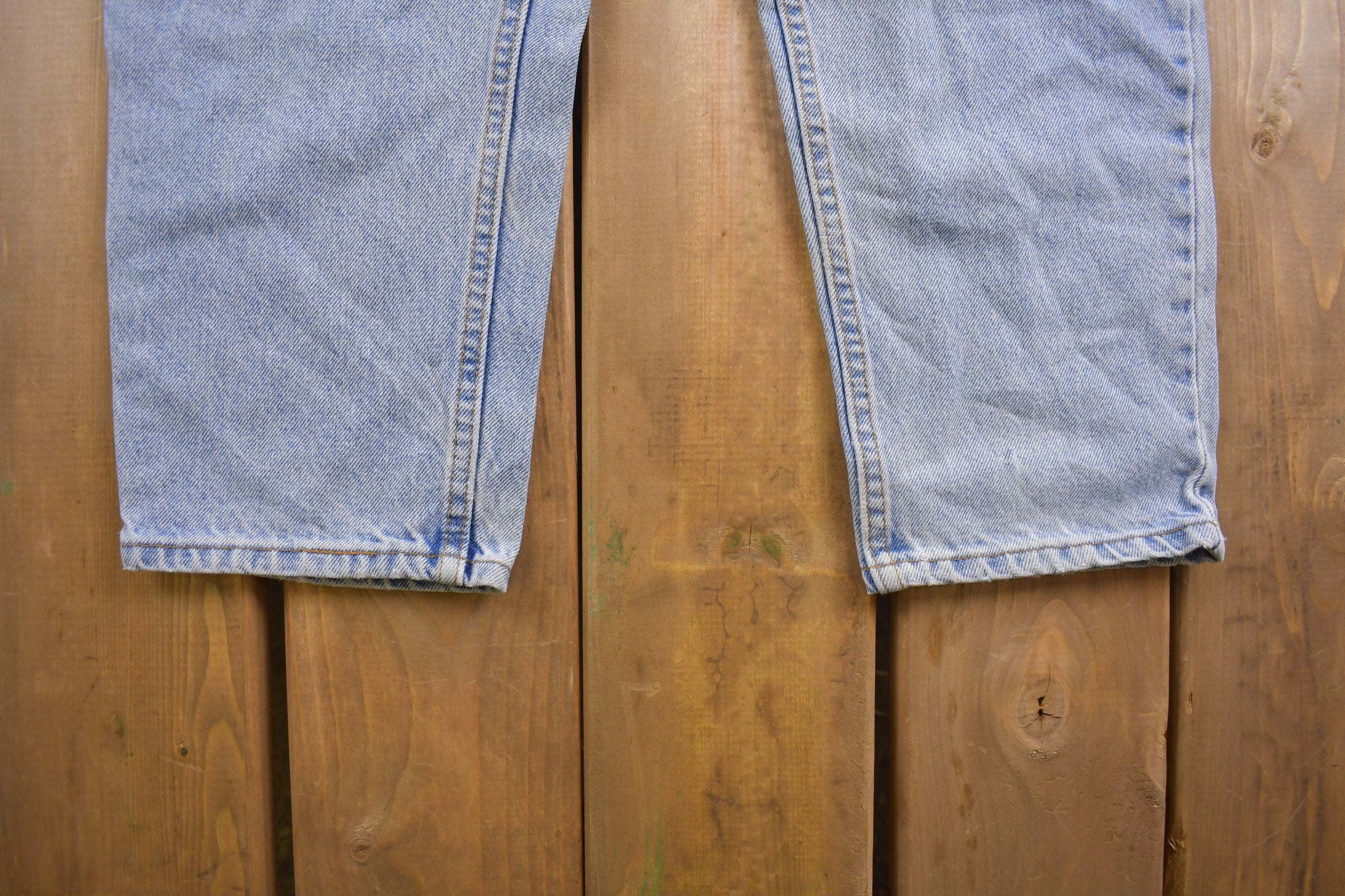 Vintage 1990s Levi's 560 Orange Tab Jeans Size 33 x 31