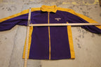 Vintage 1990s Minnesota Vikings NFL Full Zip Fleece Sweater