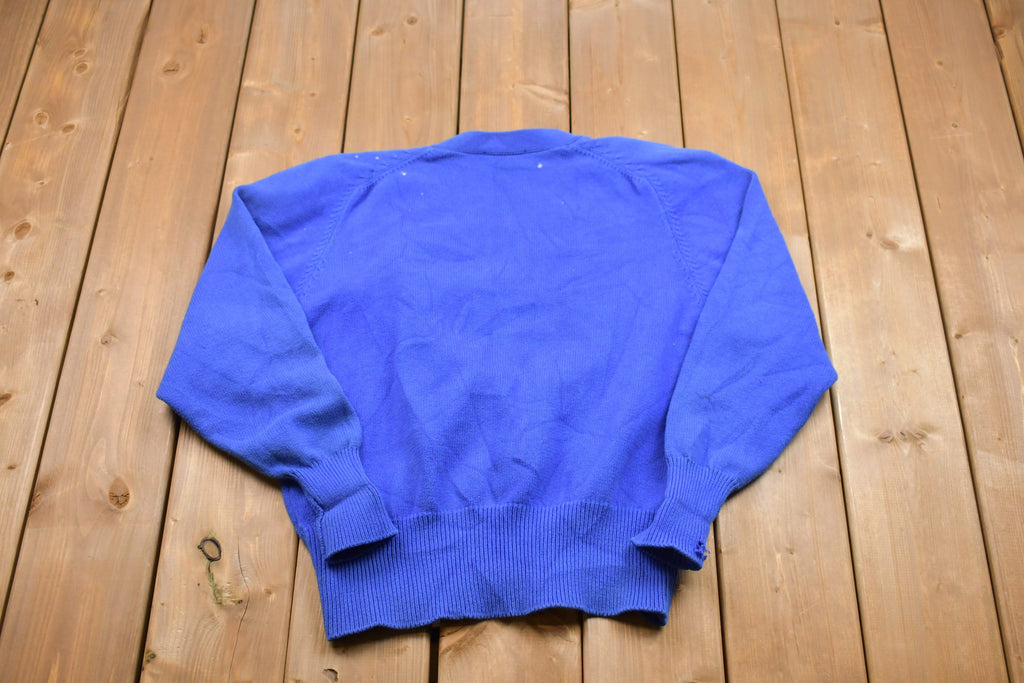 Vintage 1990s Adele Joyce Knit Cardigan Sweater