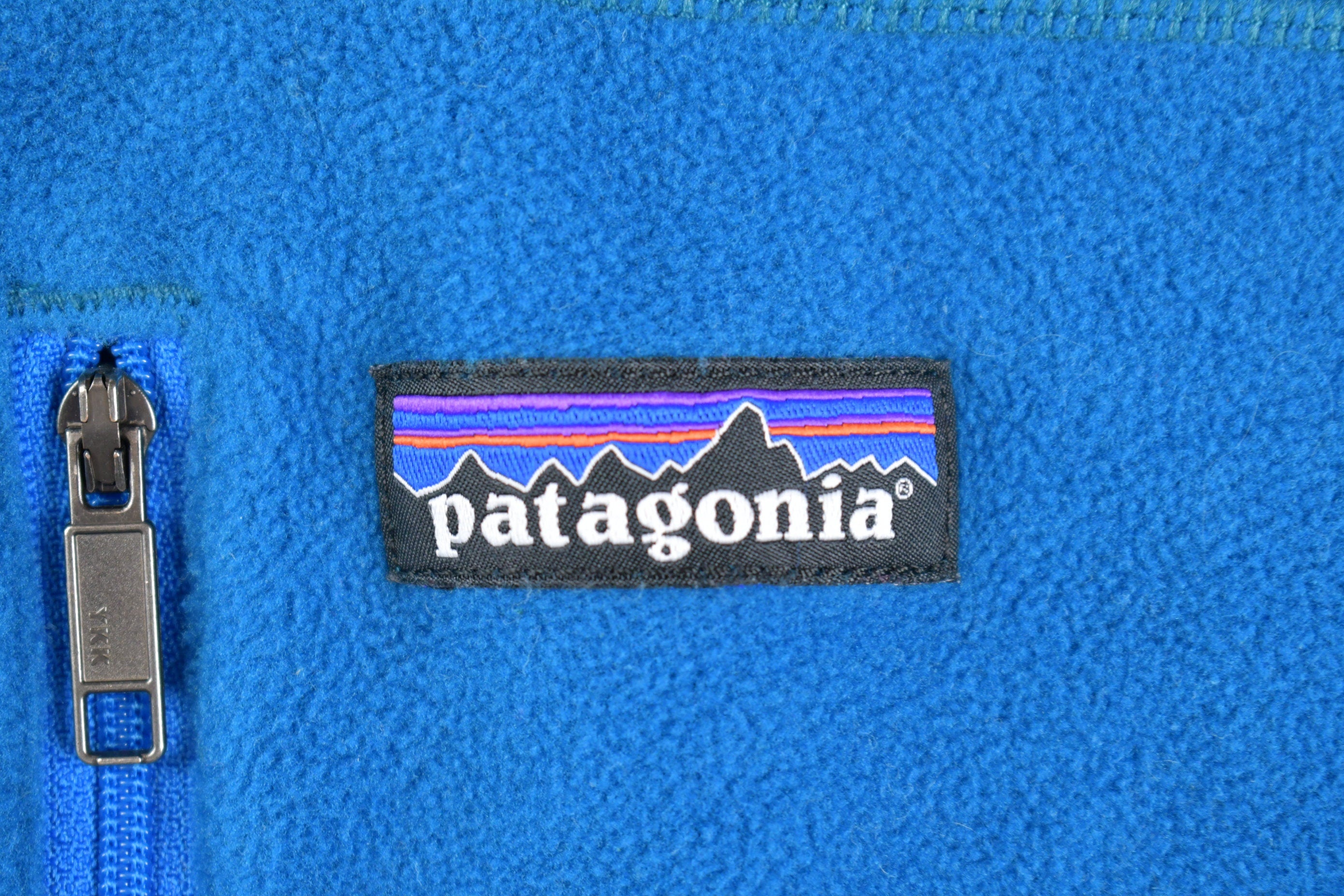 Vintage 1990s Patagonia Zip Up Fleece Sweater