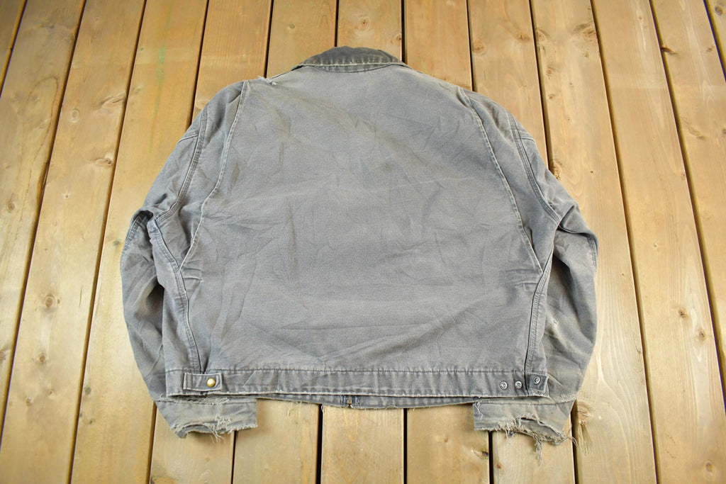 Vintage 1990s Carhartt Detroit Jacket Blanket Lined Men's 2XL