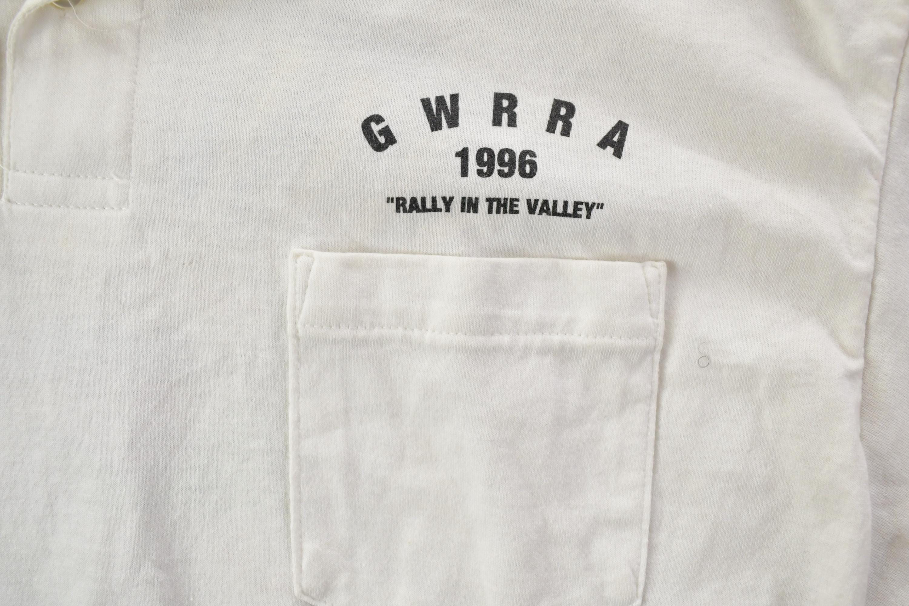 Vintage 1996 Rally In The Valley Souvenir T-Shirt