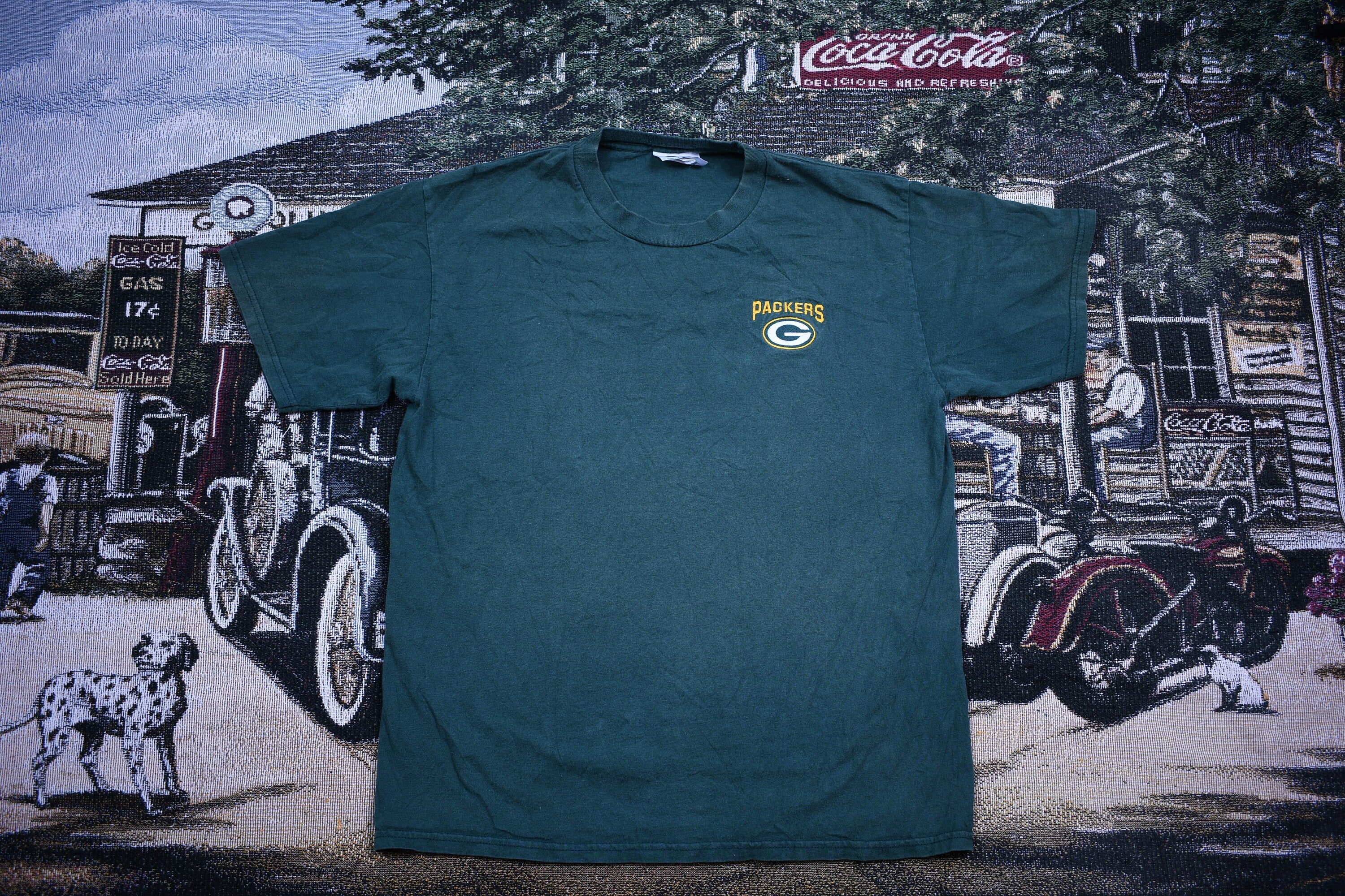 Vintage 1990s Green Bay Packers NFL Embroidered t Shirt
