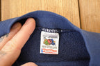Vintage 1990s Winter Cardinal Embroidered Crewneck Sweatshirt Mens L