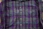 Vintage 1970s Kids Pendleton Plaid Button Up Shirt  1970s Button Up  Vintage Flannel  Plaid Flannel  Casual Shirt  Made In USA