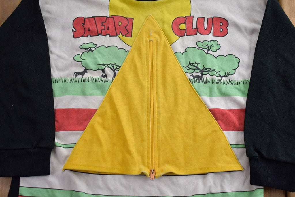 Vintage 1980s Mickey Mouse Safari Disney Crewneck