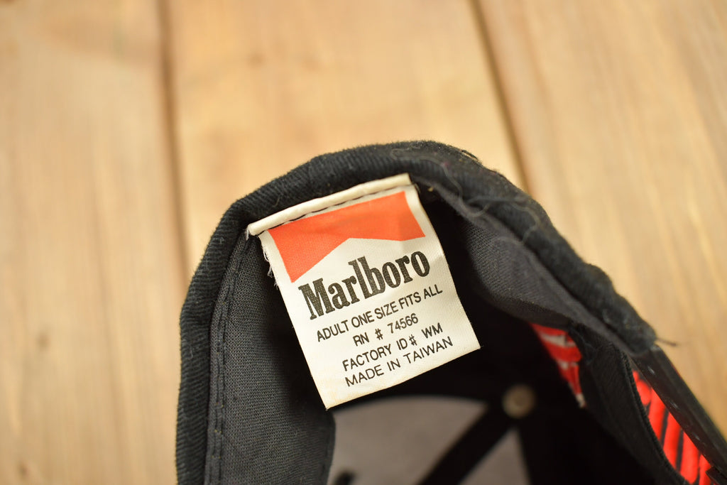 Vintage 1990s Marlboro Lizard Rock Snap Back Hat