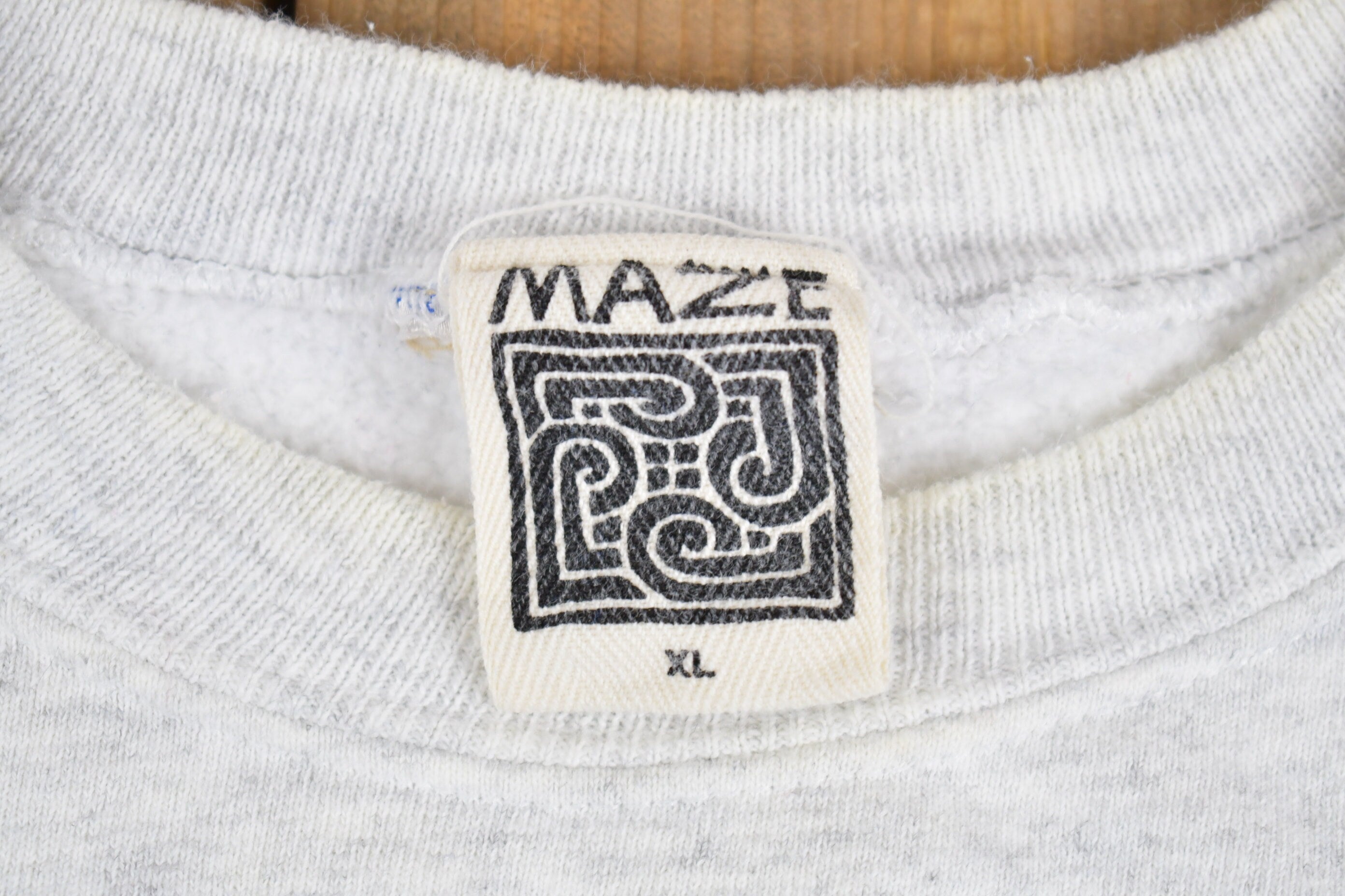 Vintage 1990s Patriotic Smiley Graphic Crewneck Sweater