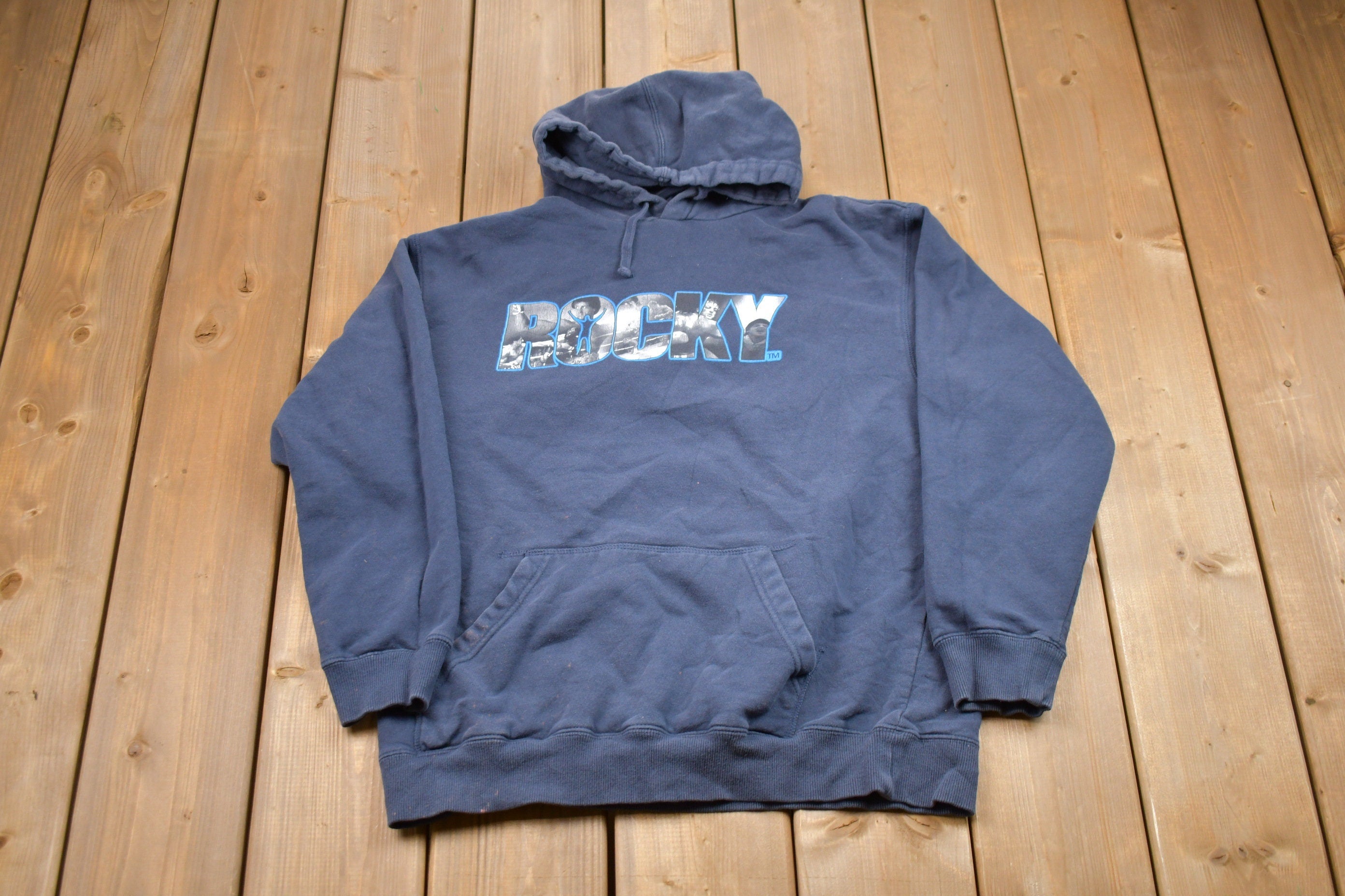 Vintage 1990s Rocky Graphic Hoodie
