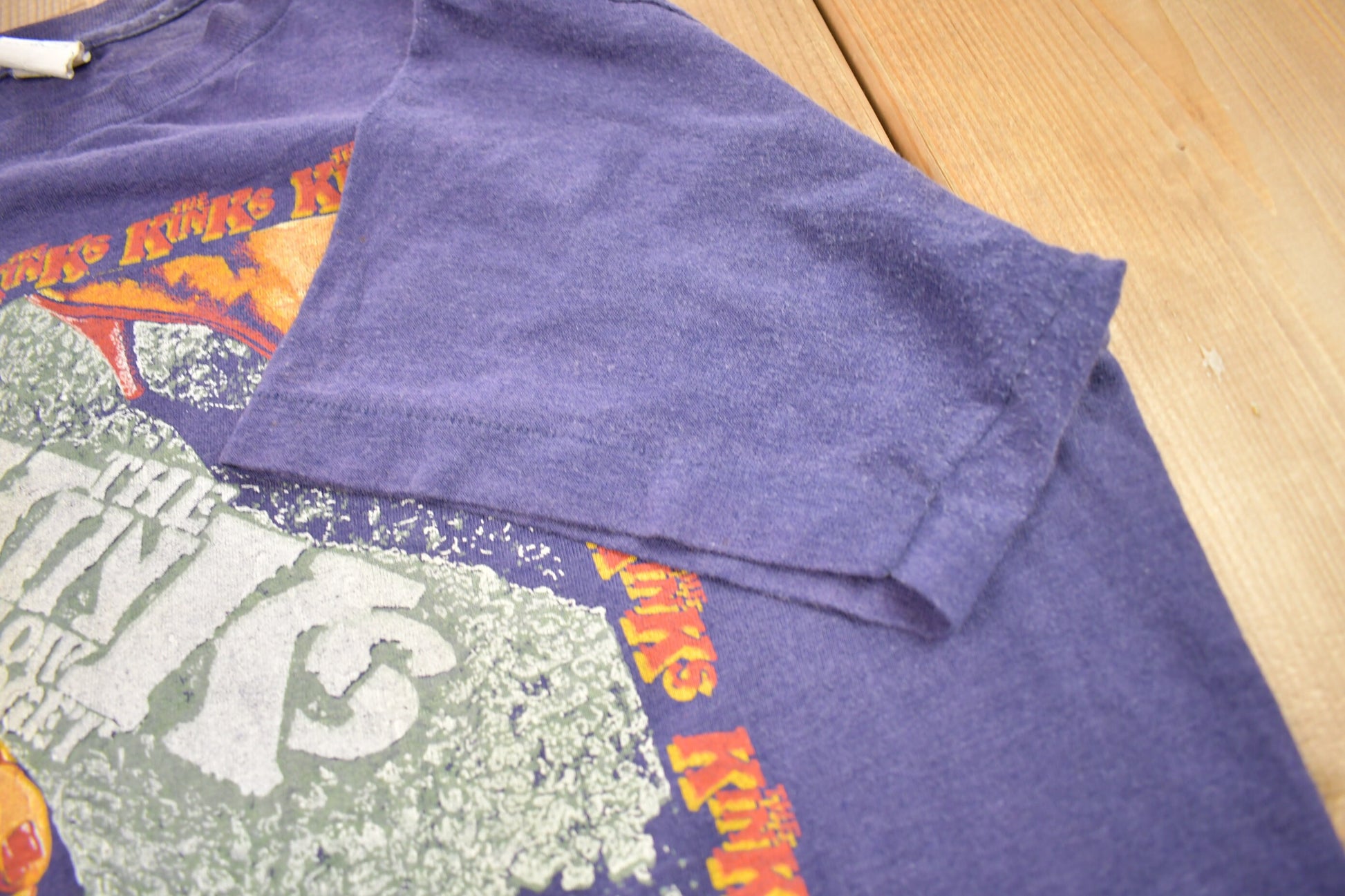 Vintage 1979 The Kinks Live In Concert Band T-shirt